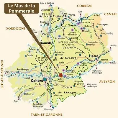 De La Pommeraie Bed and breakfast 3*